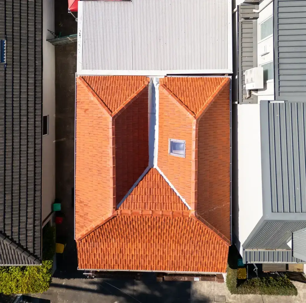 Detailed view of roof showcasing areas needing flashing repairs in Sydney homes.